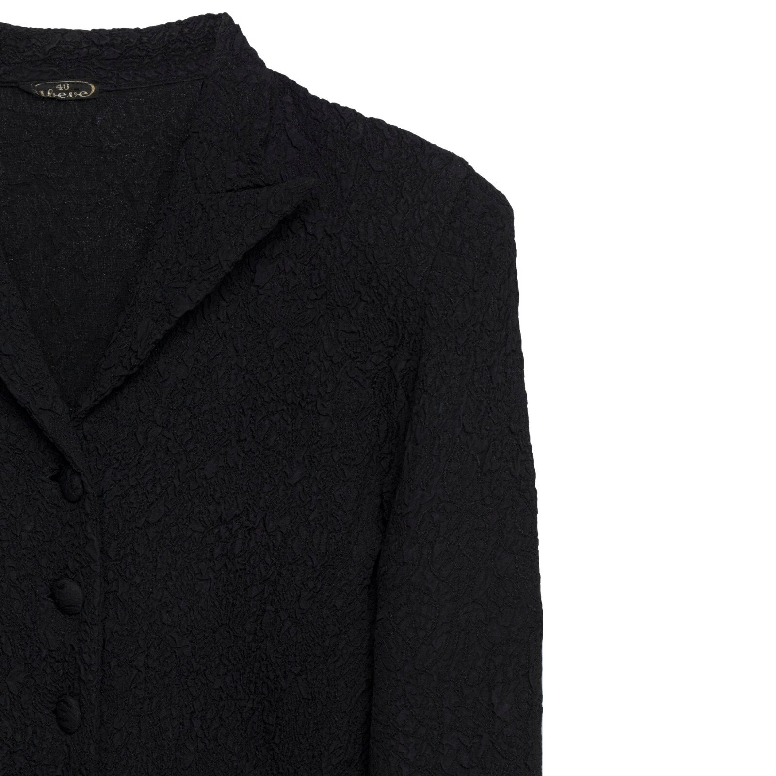 Carol Bove 'Gbeve' (Switzerland) Vintage, 1980s, Peaked Lapels [sold out] image 7