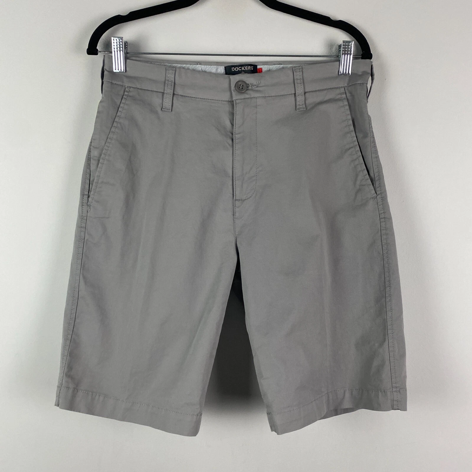 Short Dockers coupe droite Supreme Flex taille 29 gris 9,5