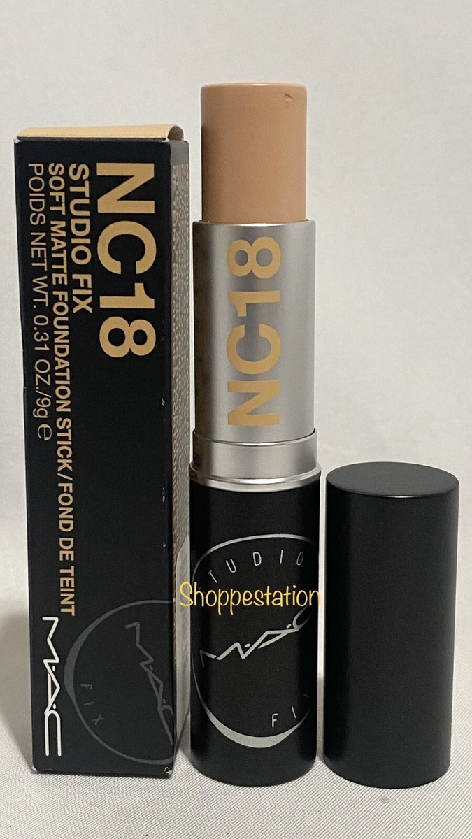 MAC Studio Fix Soft Matte Foundation Stick Shade NC18 Full Size