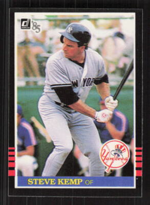 1985 Donruss #225 Steve Kemp New York Yankees