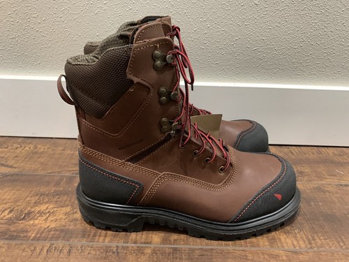Red Wing BRNR XP 4454 Men's 8” Insulated Waterproof Safety Toe Boots Size 7 EE - Picture 3 of 10
