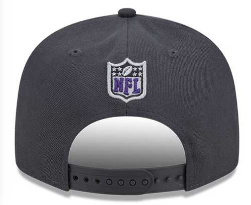 Baltimore Ravens 2024 NFL Draft New Era 9FIFTY Snapback Hat- Grey - Bild 3 von 3