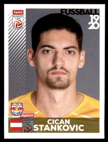 Panini Fussball 2019/20 (Austria) Cican Stankovic FC Red Bull Salzburg No. 12