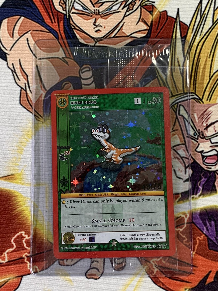 River Dino Serialized 49/75 Metazoo NFTPromo Genesis SEALED Rare Collectible