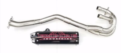 Empire Industries Black Full System Exhaust Pipe Honda TRX400EX TRX 400EX