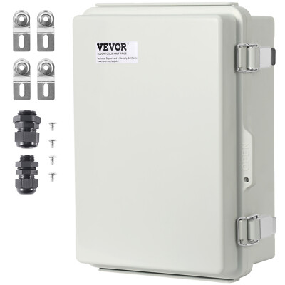 Outdoor Junction Box 11.81x7.87x7.08 in ABS Plastic Electrical Enclosure
