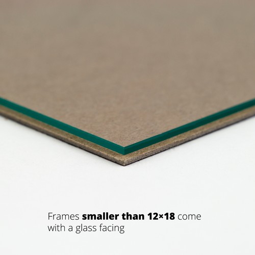 Craig Frames Wiltshire Ash 200, Brown Hardwood Picture Frame, Set of 4 - Bild 4 von 10