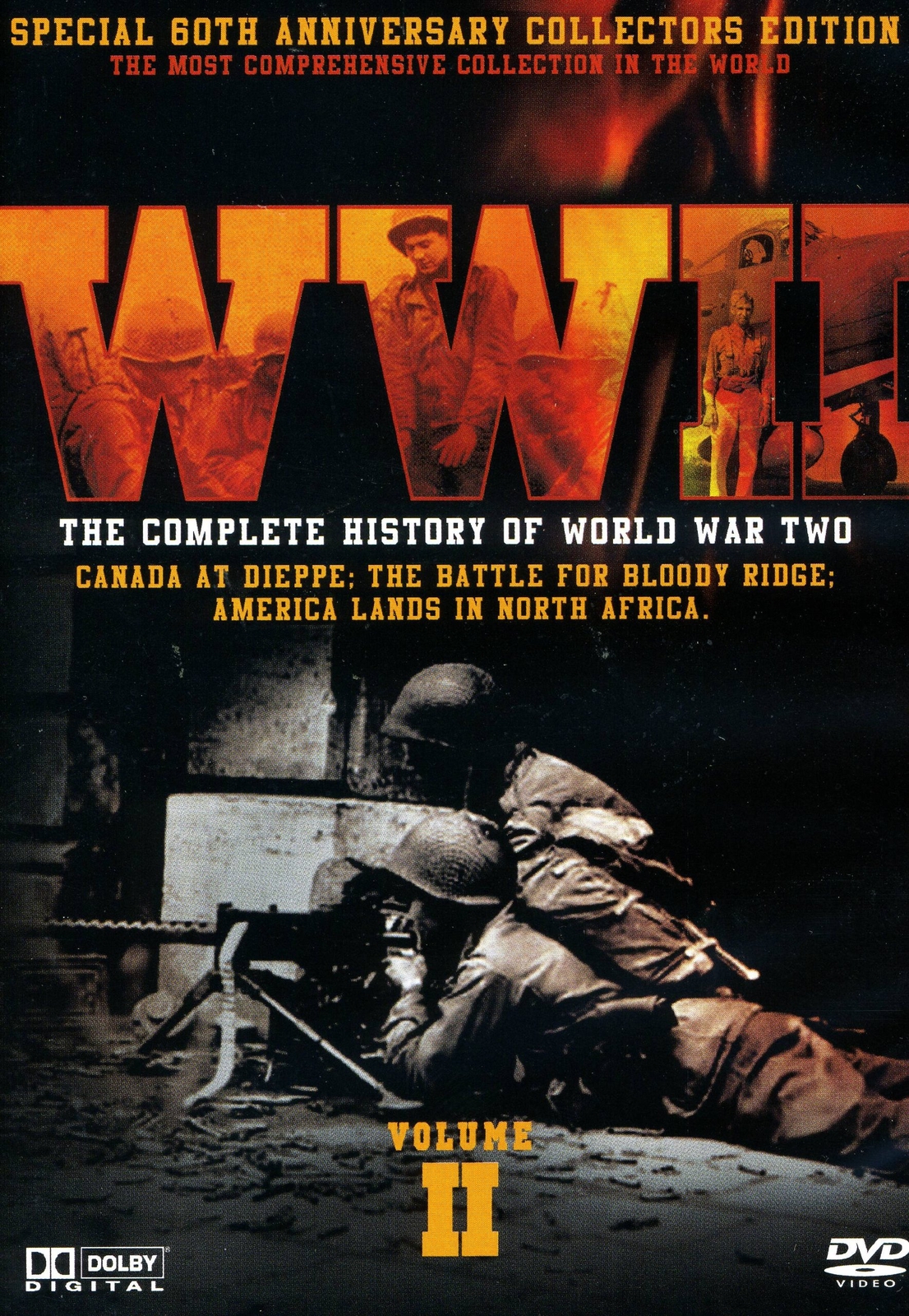 WWII, Vol. 2: Canada at Dieppe- The Battle for Bloody Bridge / America Lan (DVD)