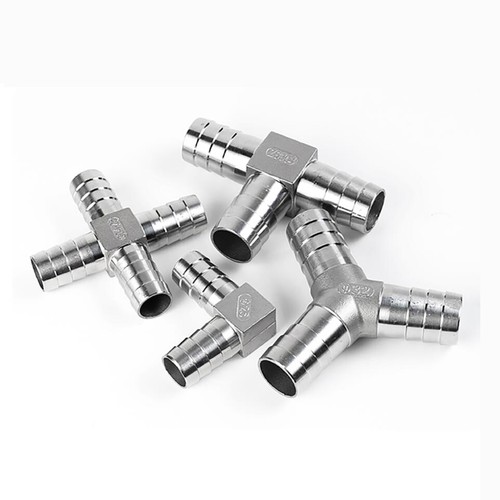 Stainless Steel T Joiner Various Piece Fuel Hose Gas Joiner Tee Connector 6-41mm - Picture 2 of 51