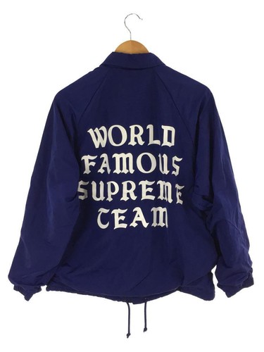world famous supreme team coach jacket