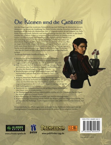 Pathfinder Handbuch: DIE HALBLINGE GLOARIONS - Opfern von Sklavenjägern - neu - Picture 2 of 2