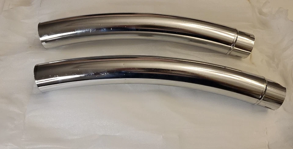 Escape deflector de radio nítido cromado Freedom Performance AC00065 para V Star Foto 3 de 4