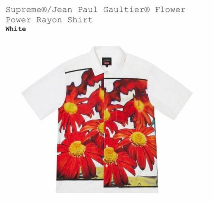 Supreme × Jean Paul Gaultier Short sleeve shirt M Viscose