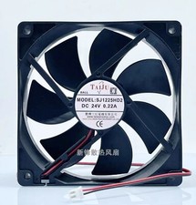 TAIJU SJ1225HD2 24V 0.22A 12025 12cm 2-Wire Cooling Fan