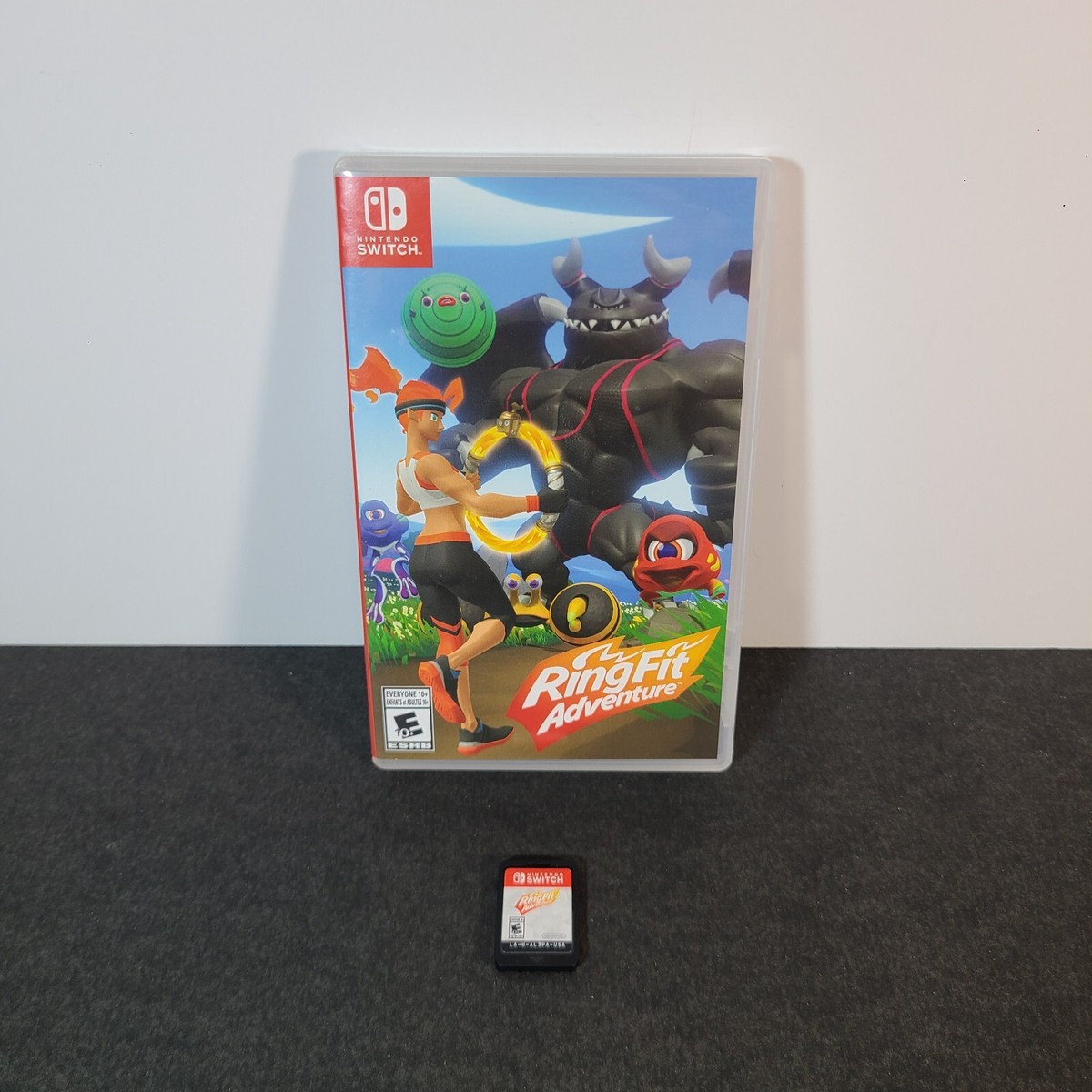 Ring Fit Adventure (Nintendo Switch, 2019) Complete with Case CIB