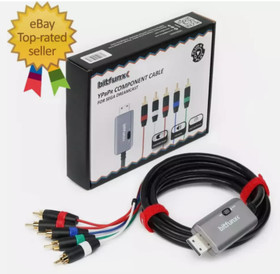 Dreamcast Component Cable Adapter Supports RGBS/VGA to Component Video