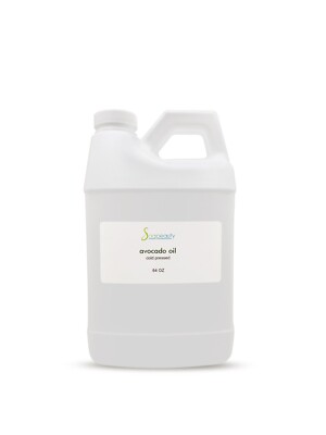 100 % PURE AVOCADO OIL NATURAL CARRIER COLD PRESSED REFINED 64 OZ