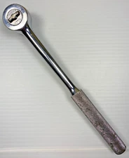 Rare Vintage TRU-TEST - T1660-3 - 1/2" Drive Reversible Ratchet Wrench USA Tool