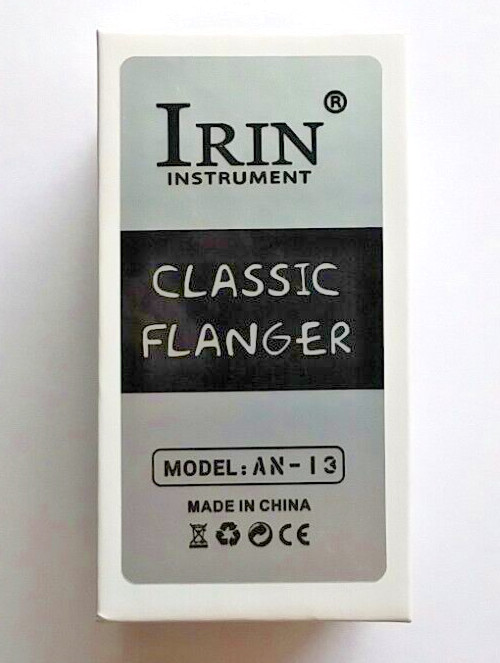 Irin Classic Flanger Guitar Effects Pedal Analog Sound WITH REAL KNOBS Open Box