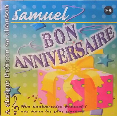 Joyeux Bon Anniversaire Samuel A Chaque Prenom Sa Chanson Ebay