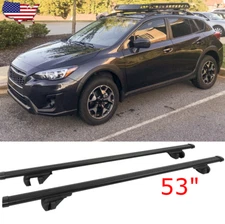 For Subaru Crosstrek 2013-2022 53" Top Roof Rack Cross Bar Luggage Cargo Carrier