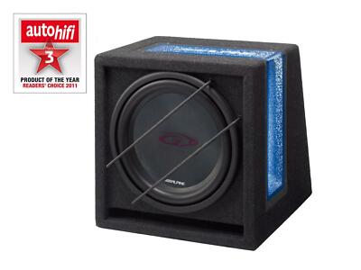 Alpine SBG-844BR Bass Reflex Subwoofer Box 20cm 8'' Subwoofer Enclosure 400W NEW
