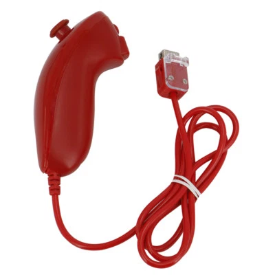 Nunchuck manette pour Nintendo Wii et Wii u - Rouge