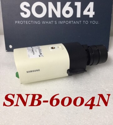 Samsung SNB-6004N 2MP 1080p Full Network Security Color Camera 2.8-12mm TESTED!