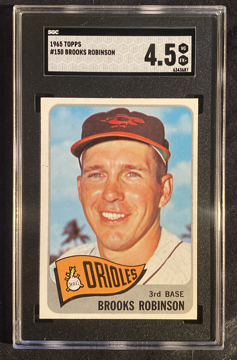 1965 Topps #150 Brooks Robinson SGC 4.5 VG-EX+
