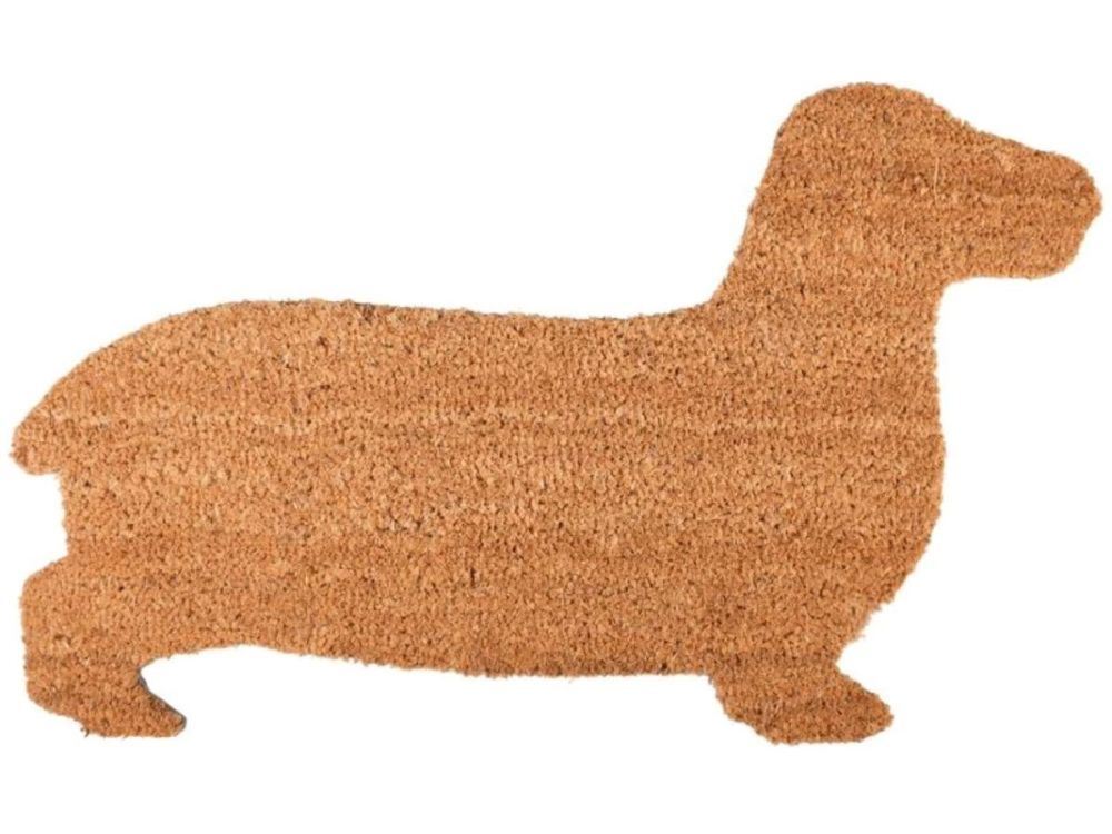 Coir Doormat - Dog Shaped