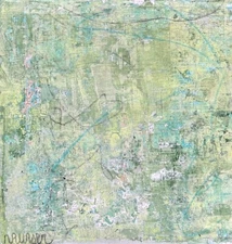 Abstract Painting on Paper, Numeric Painting, Acrylic Painting, Modern Painting