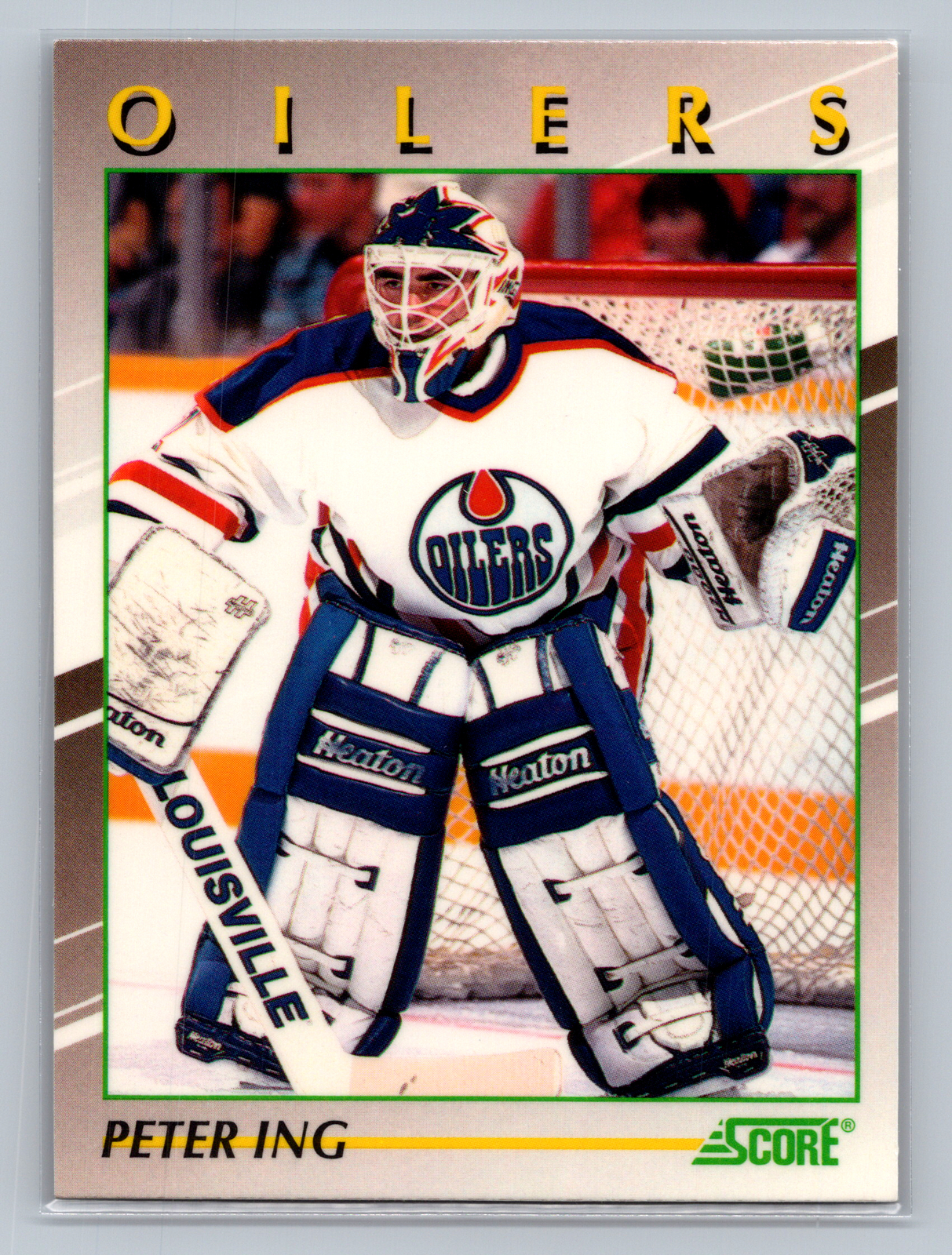 1991-92 Score Young Superstars #12 Peter Ing