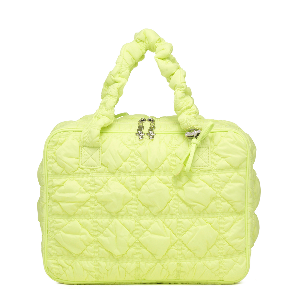 CARLYN Travel Bag LIME NEON / Travel Bag / Tote, Shoulder 2
