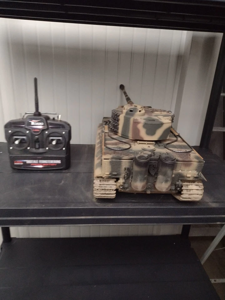 Carro armato RC TORRO 1/16 Tiger IR parti metallo - Immagine 4 di 4