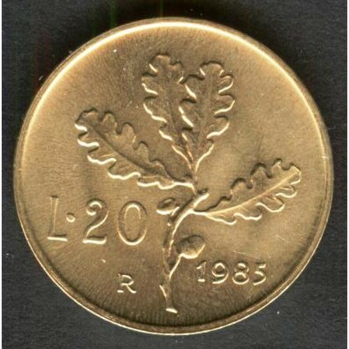 REPUBBLICA ITALIANA 20 Lire dal 1957 al 2001 FDC (UNC) / PROOF - Foto 28 di 59