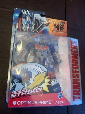 Transformers Age Of Extinction AOE Blade Strike Optimus Prime - Unopened