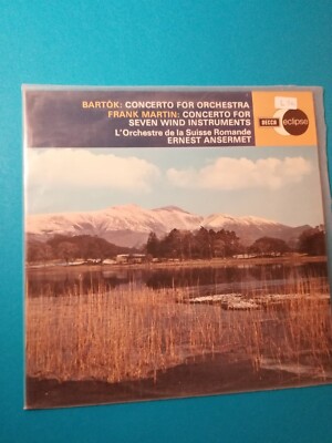 Bartok Konzert für Orchester Frank Martin Concerto Ansermet LP/L 563