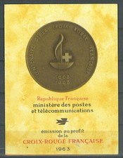 BEAU CARNET CROIX ROUGE DE FRANCE N° 2012  ( 1963 )  (a)