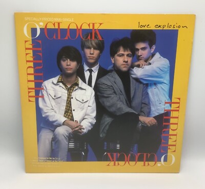 Three O Clock-Love Explosion-1988 12  33rpm PROMO Vinyl Paisley Park-Prince
