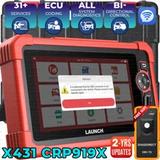 2025 LAUNCH X431 OBD2 Scanner CRP919X Bi-directional All System CAN FD/DoIP