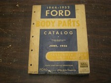 Oem Ford 1944 1952 Car Truck Master Body Parts Book Catalog 1948 1949 1950 1951