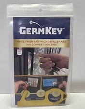 GermKey No Touch Anti Microbial Device Key Keychain Touch Free Door Handle...