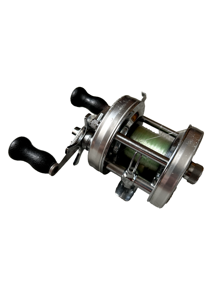 LIMITED EDITION Abu Ambassadeur 5500 C Silver Gray 1970s Vintage Baitcast  Reel
