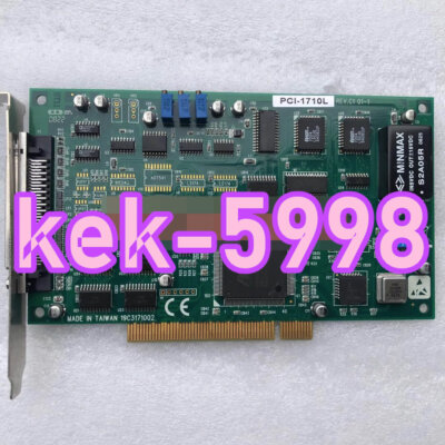 1PC Gebraucht Advantech PCI-1710L REV.C1 01-1 Data Acquisition Card PCI-17 #CZ