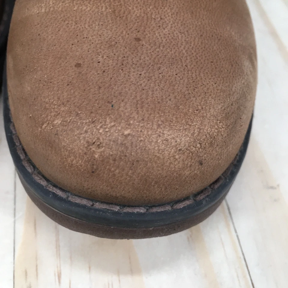 Botas Hush Puppies para mujer 7 Mazin Cayto botines al tobillo cuero marrón cremallera cómodas Foto 4 de 4