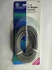 Southwestern Bell  Freedom Phone  25-Foot Modular Line Cord NOS