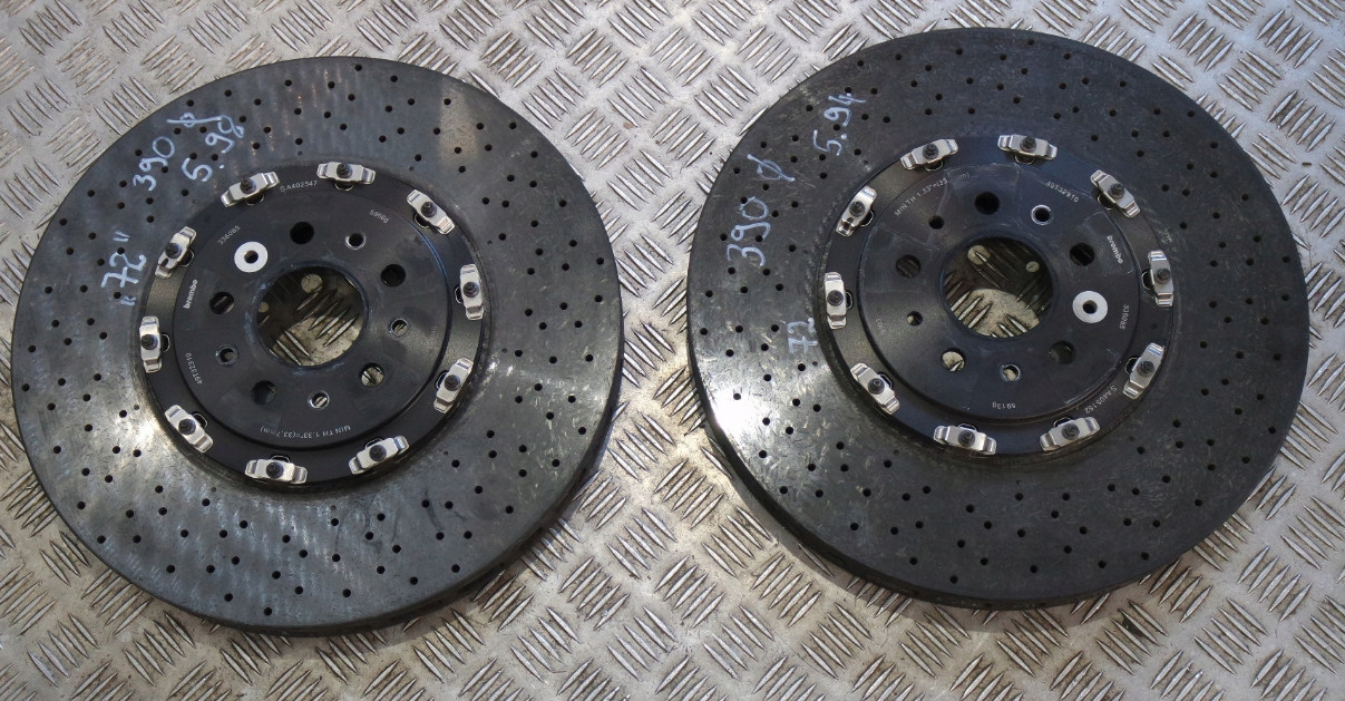 2017-2023 Ferrari Portofino I Brake Rotors Brembo Carbon Ceramic Calipers SET