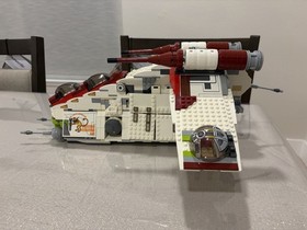 Lego Star Wars The Clone Wars 7676 Republic Attack Gunship 4482 AT TE