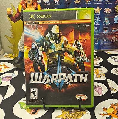 Warpath Xbox w/ Disc & Original Case FPS Shooter T NTSC-U/C 2006 Online