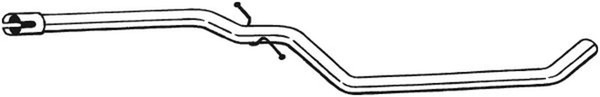 Abgasrohr Bosal 823-081 FüR VW Seat Audi Plus 5K1 Altea Leon 5M1 Golf 521 1K1 5-image